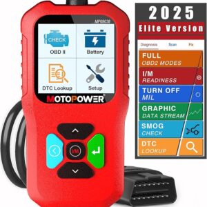 (49) MOTOPOWER MP69038 Car OBD2 Scanner Code Reader Engine Fault Code Reader